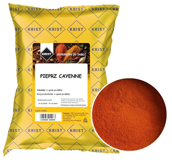 Pieprz cayenne mielony 500g KRIST