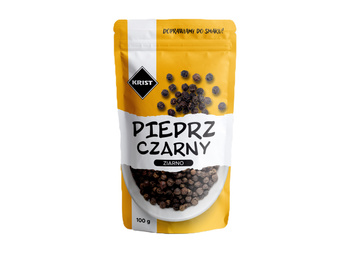 Pieprz czarny ziarno 100g KRIST