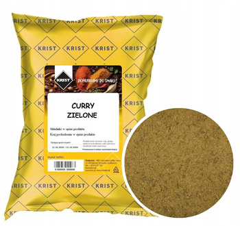 Curry zielone mieszanka 500g KRIST