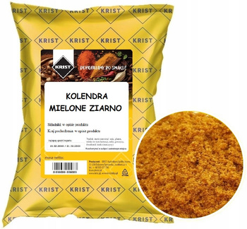 Kolendra mielona ziarno 1000g KRIST