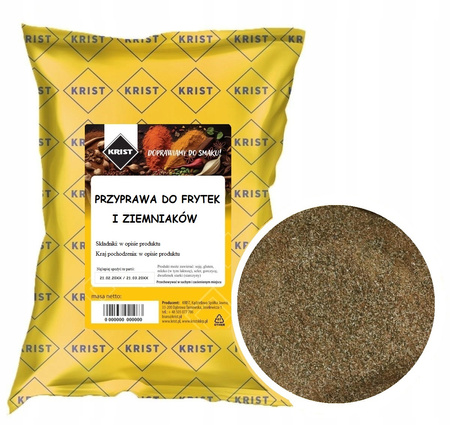 Przyprawa do frytek i ziemniaków puree 1kg KRIST