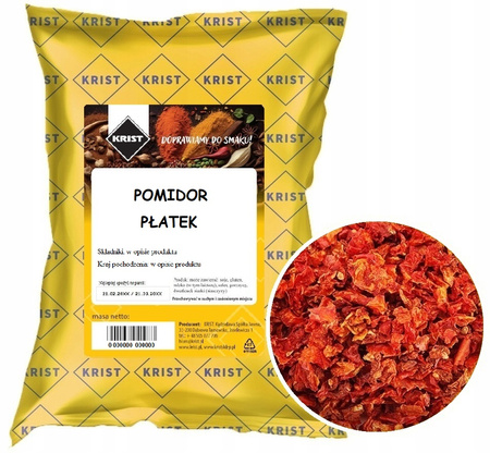 Pomidor suszony płatki 400g KRIST