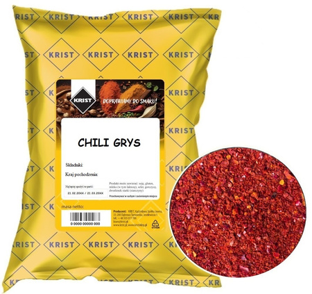 Chili papryka grys ostra 500g KRIST