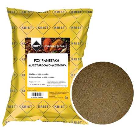 Panierka o smaku musztardowo-miodowym FIX paniera 1 kg KRIST