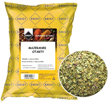 Majeranek otarty suszone liście 300g KRIST