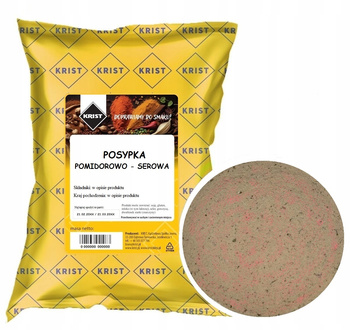 Posypka o smaku pomidorowo - serowa do frytek ziemniaków popcornu 1000g KRIST