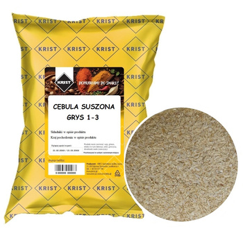 Cebula suszona grys 1-3 aromatyczna przyprawa 500g 0.5 kg KRIST