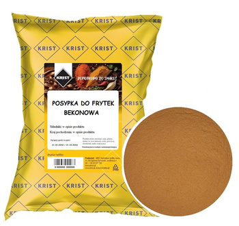 Posypka smak bekonowa do frytek ziemniaków popcornu 1000g KRIST