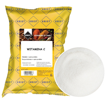 Witamina C kwas askorbinowy 1000g KRIST