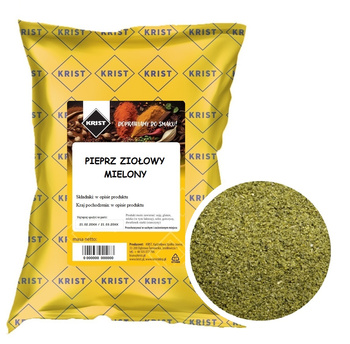 Pieprz ziołowy mielony 1000g KRIST