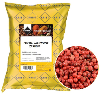 Pieprz czerwony ziarnisty 500g KRIST