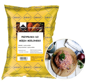 Przyprawa do mięsa mielonego wieprzowego 1000g 1 kg KRIST