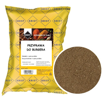 Przyprawa do burgera hamburgera grilla 1 kg KRIST