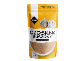 Czosnek suszony granulowany 100g KRIST