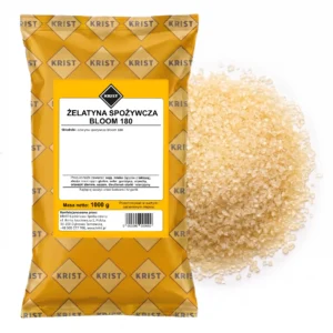 ŻELATYNA SPOŻYWCZA BLOOM 180 1kg