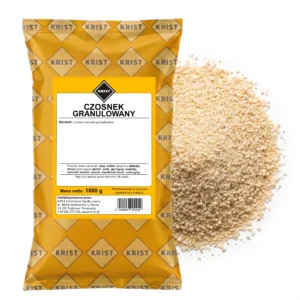 wizualizacja produktu czosnek granulowany przyprawa 1kg